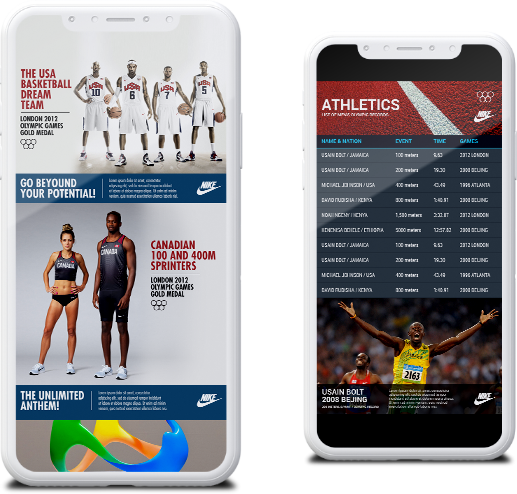Lazarus Kreativ UX/UI Design Adidas & Nike 365Scores app desctop image